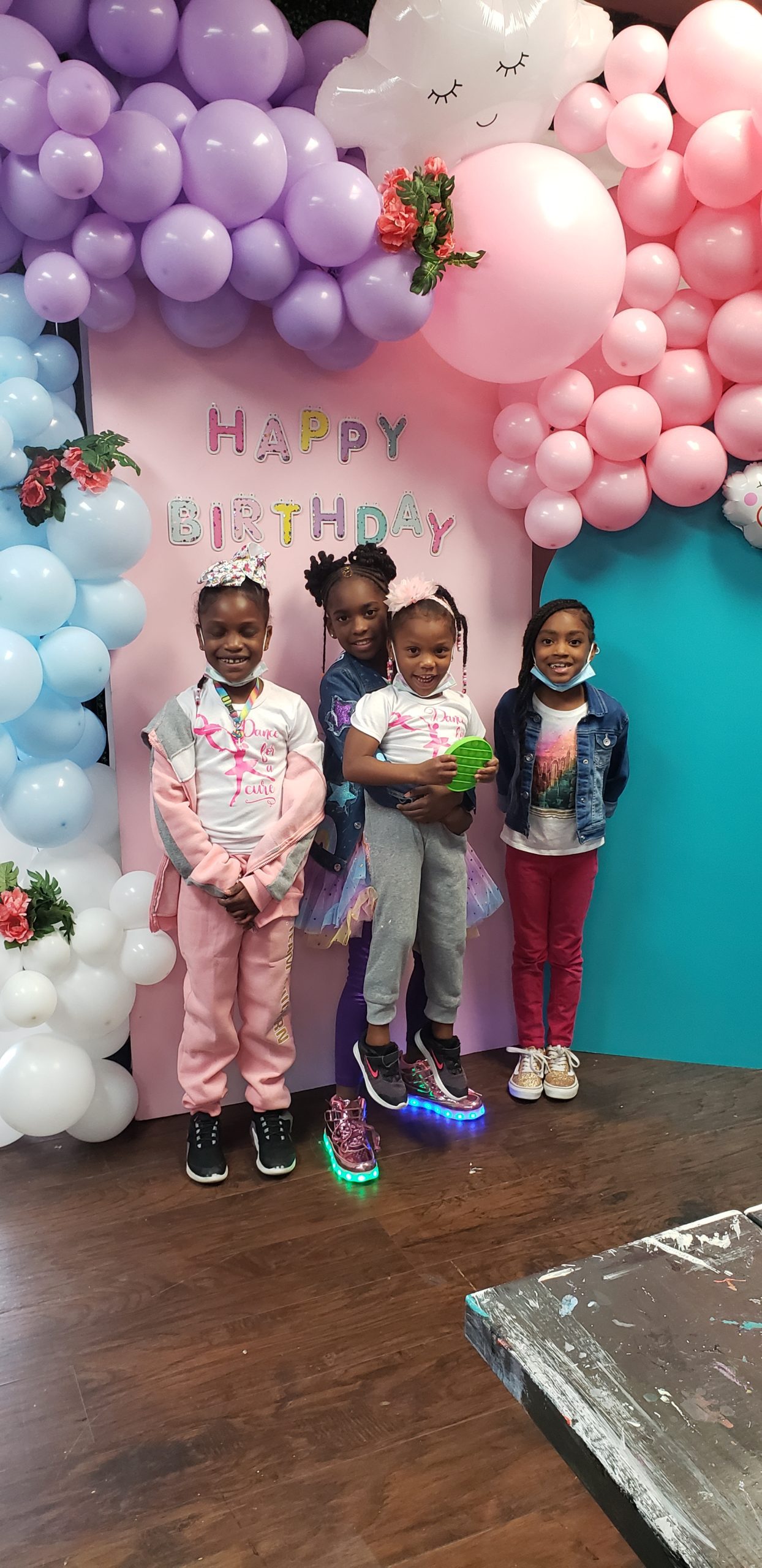 Kids Birthday Paint Party